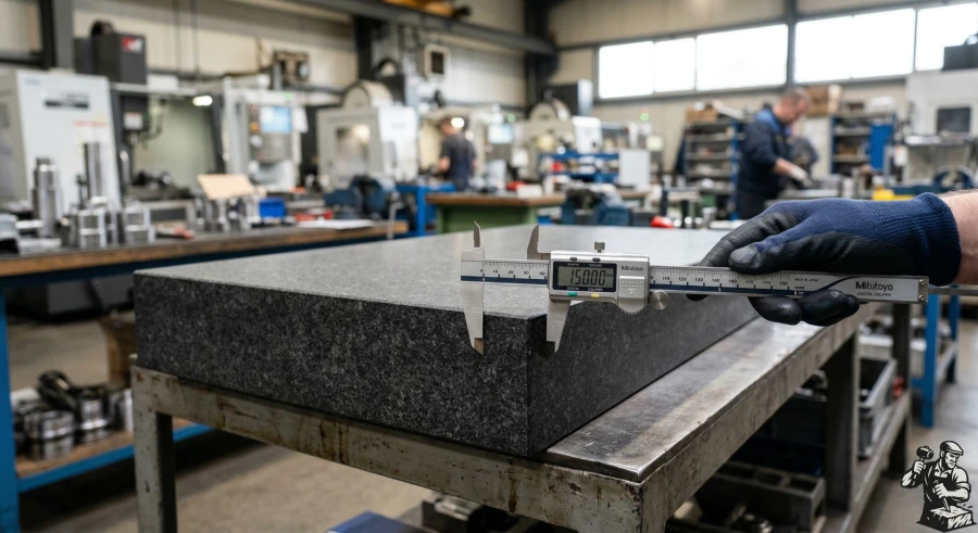 izmerenie-tolshiny-granitnoy-plity-shtangencirkelem