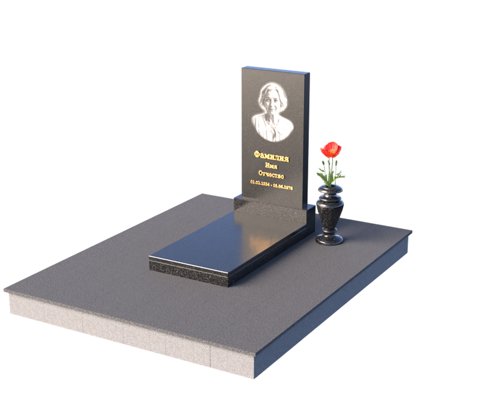 Изготовление памятников под ключ в Москве